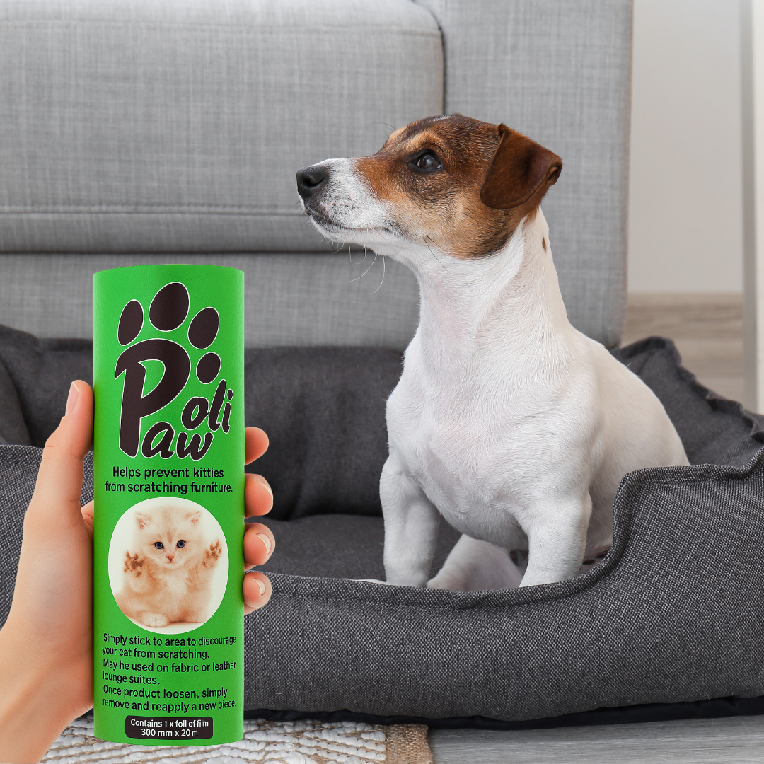 PoliPaw Transparent Furniture & Door Protector for Cats & Dogs