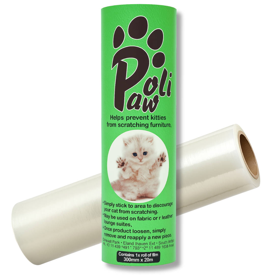 PoliPaw Transparent Furniture & Door Protector for Cats & Dogs