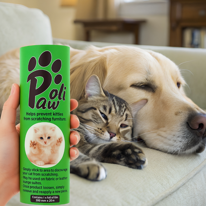 PoliPaw Transparent Furniture & Door Protector for Cats & Dogs