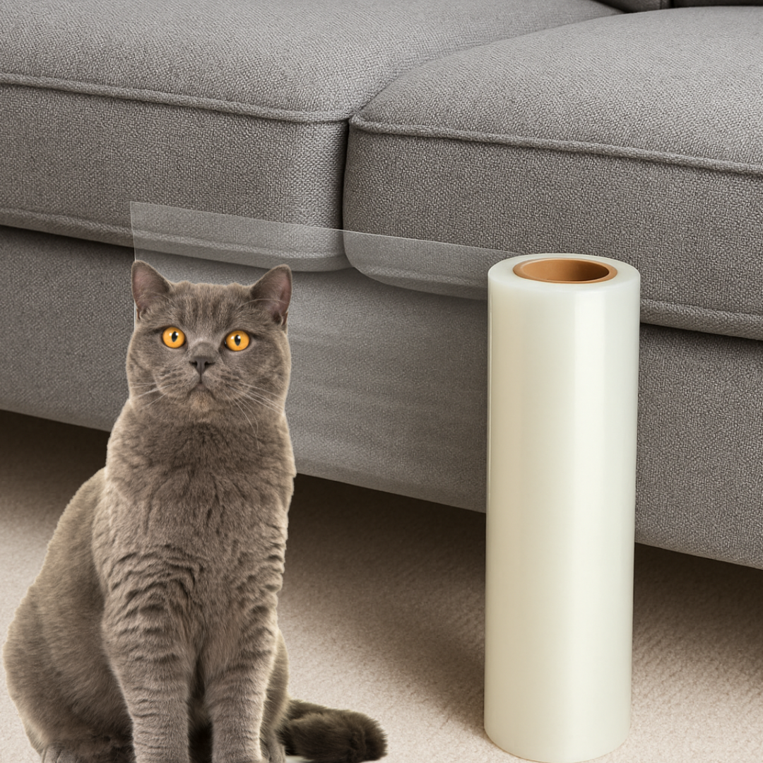 PoliPaw Transparent Furniture & Door Protector for Cats & Dogs